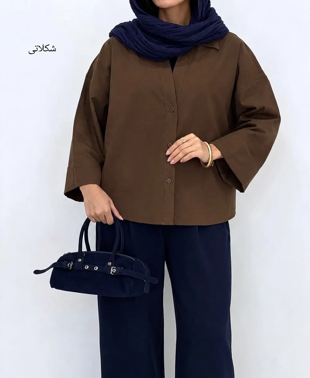 تونیک باکسی لینن گردو